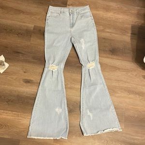 Bell bottom jeans